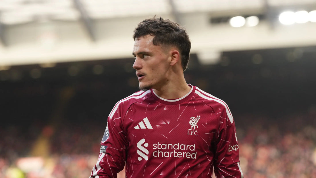 Florian Wirtz in Liverpool colours during the October 2026 Brighton match