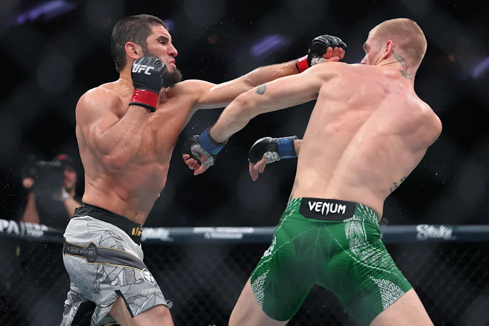 Ian Machado Garry during his UFC 330 welterweight title fight