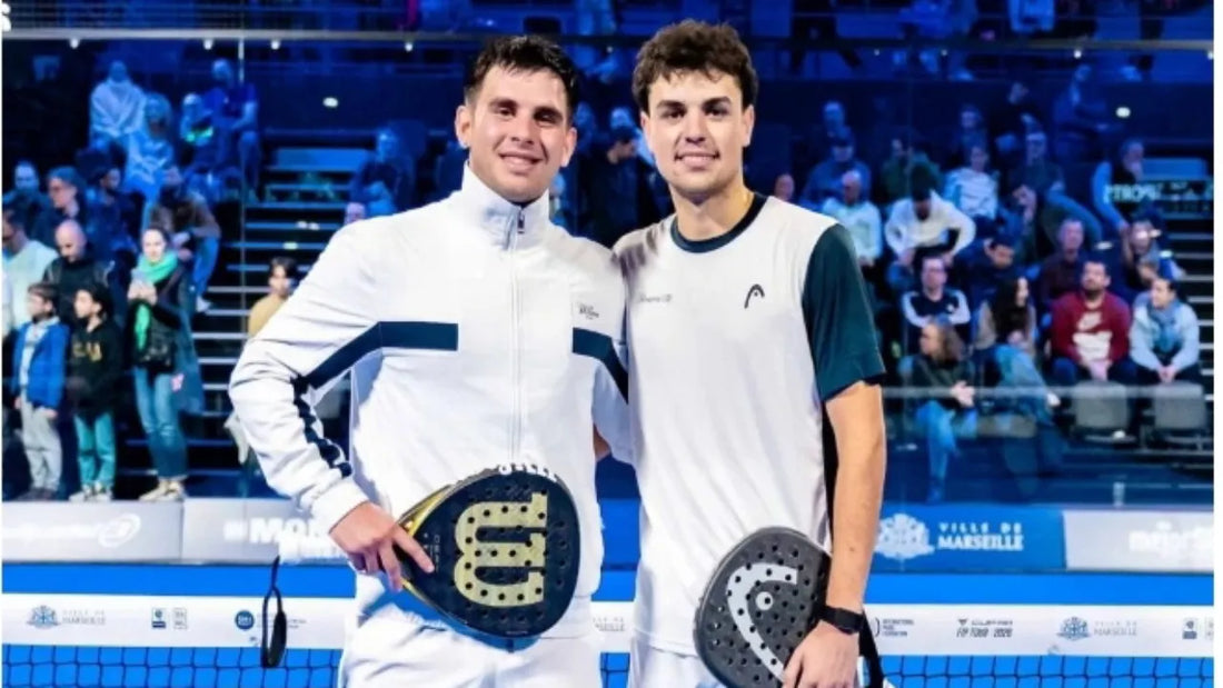 Javi Leal and Fran Guerrero together during the 2026 professional padel season