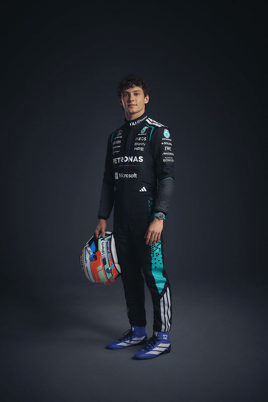Kimi Antonelli in Mercedes 2026 Formula 1 teamwear
