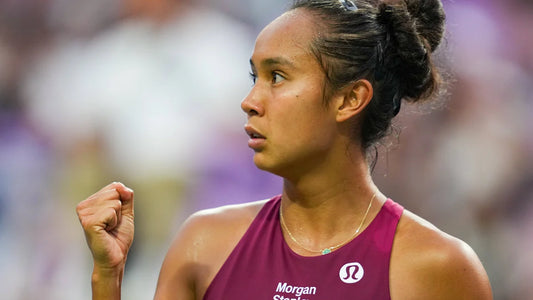 Leylah Fernandez competing during the 2026 tennis season