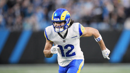 Puka Nacua with the Los Angeles Rams ahead of the 2026 NFL season