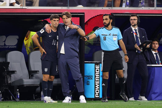 Mauricio Pochettino coaching the United States during the 2026 World Cup