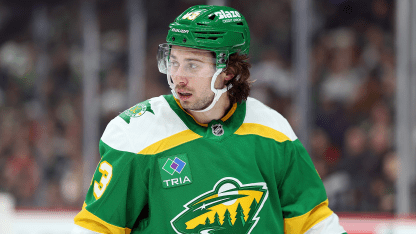 Quinn Hughes discussing his Minnesota Wild future in September 2026