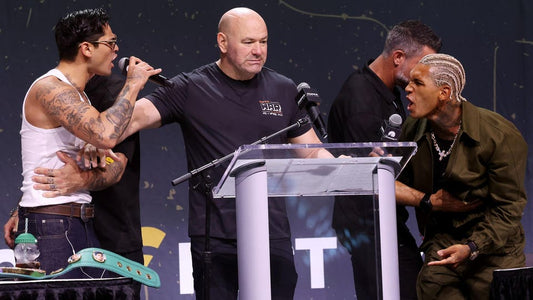 Ryan Garcia and Conor Benn ahead of their 2026 welterweight title fight