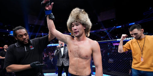 Shavkat Rakhmonov after a UFC victory