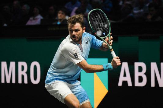 Stan Wawrinka competing in 2026, during his final professional season