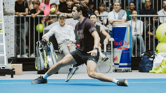 Carlos Alcaraz practicing at the Marx Halle during the 2026 Vienna Open opening weekend
