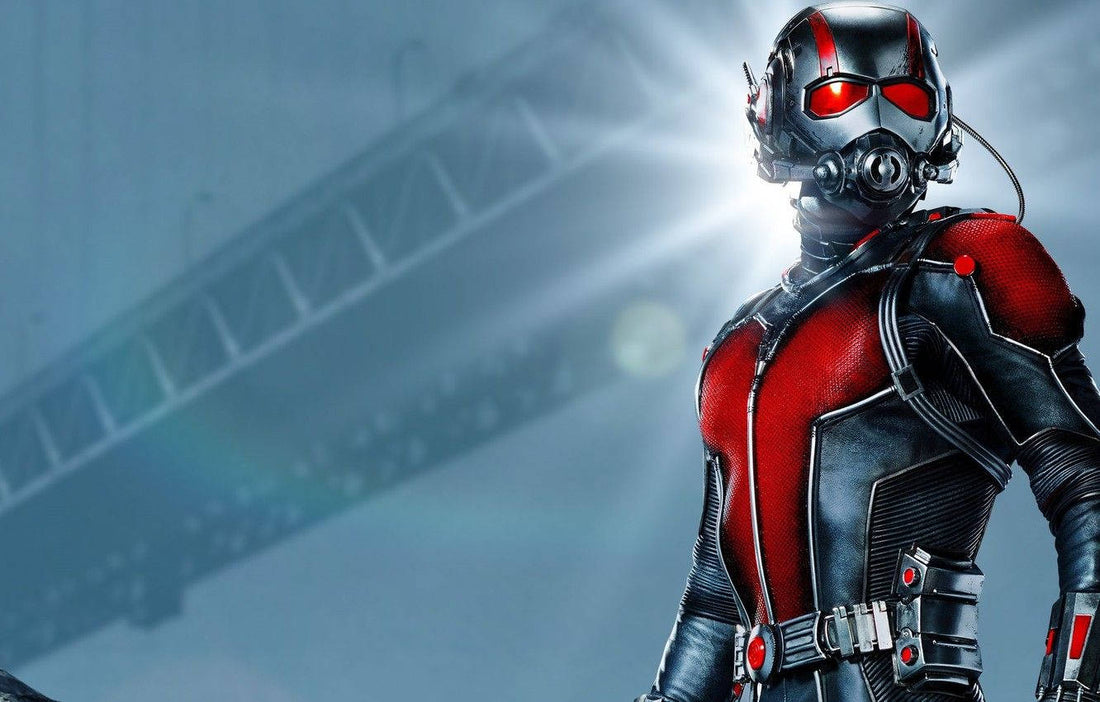 Ant-Man in his red and black suit