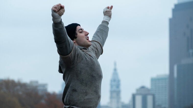 Anthony Ippolito as young Sylvester Stallone in I Play Rocky