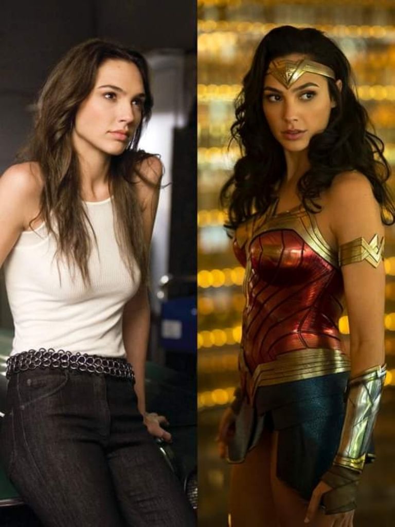 Gal Gadot in Wonder Woman-era athletic condition