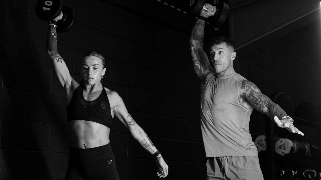 Athletes competing in The Hybrid Games hybrid fitness race