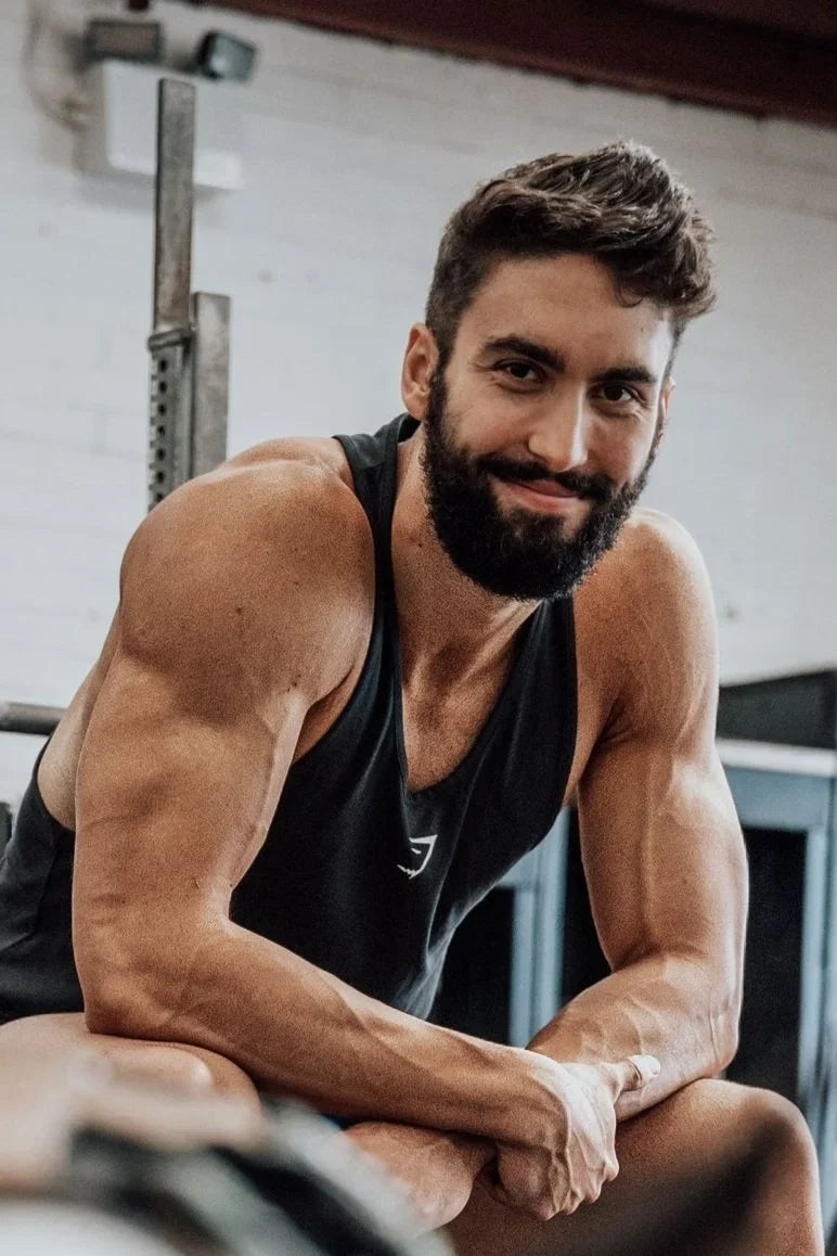 Milo Wolf in a gym