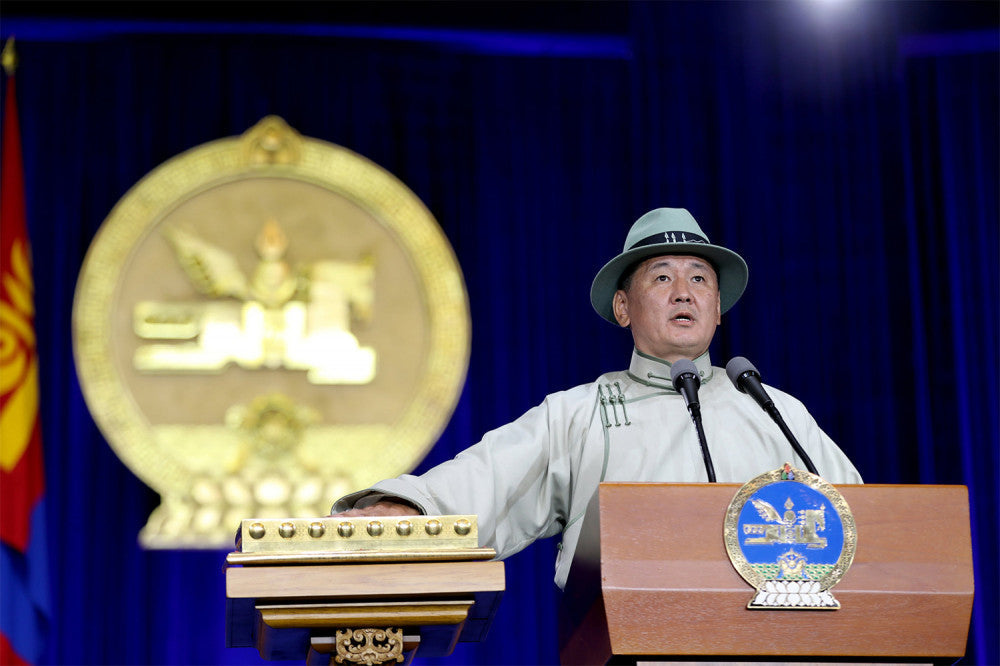 Mongolian President Ukhnaagiin Khurelsukh