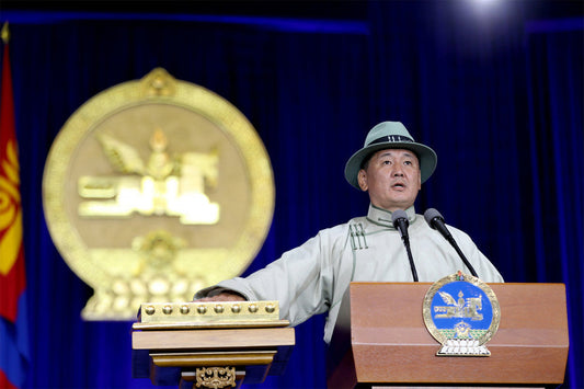Mongolian President Ukhnaagiin Khurelsukh