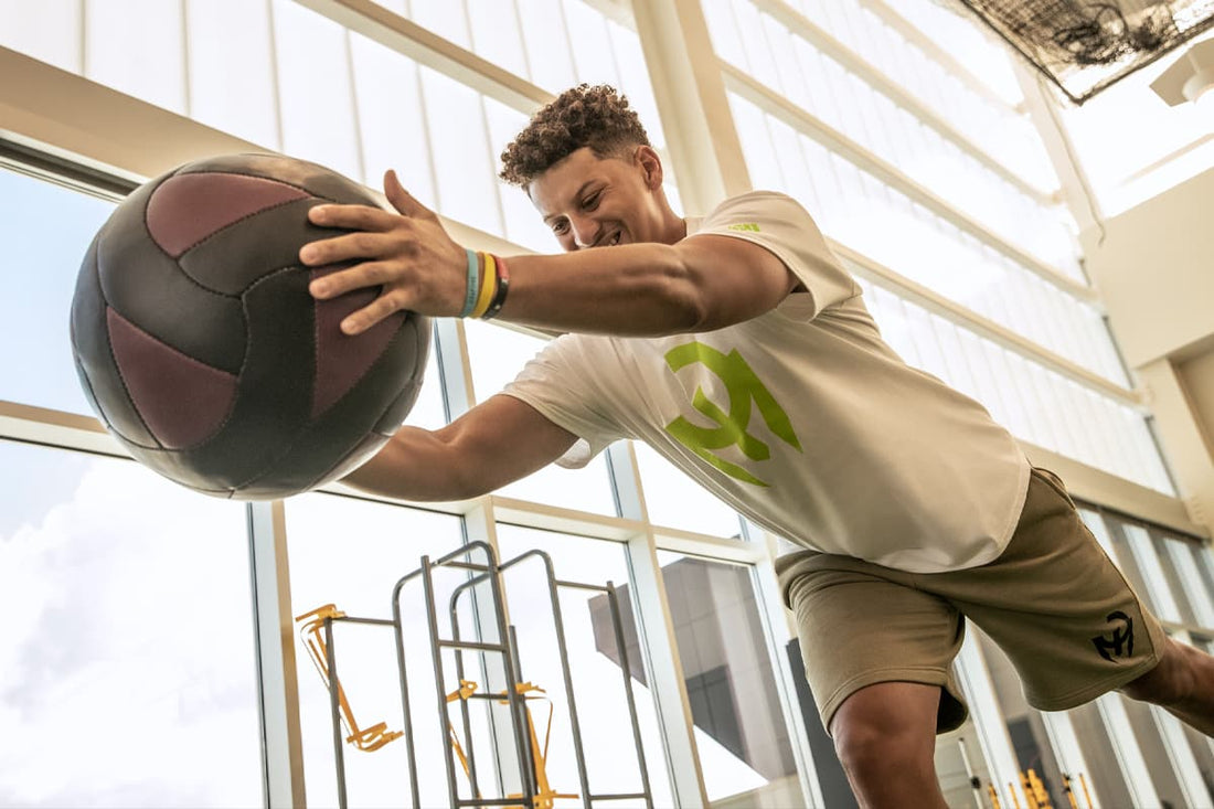 Patrick Mahomes training ahead of his 2026 NFL Week 1 return