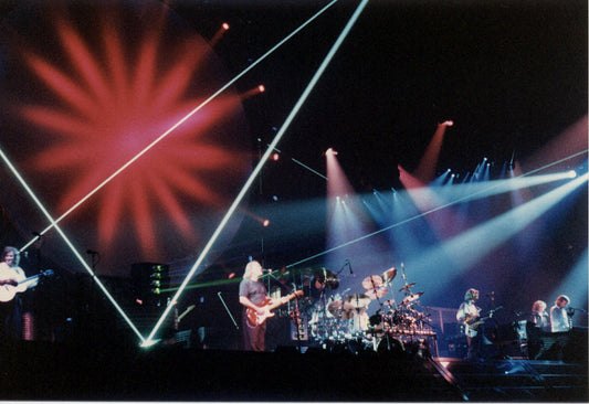 Pink Floyd performing live at Docklands Arena in 1989