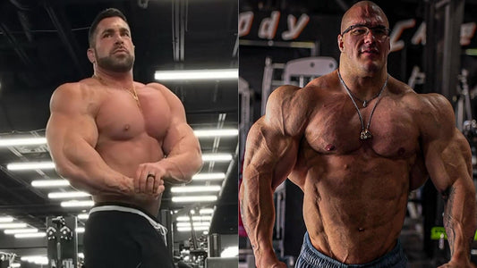 Derek Lunsford and Nick Walker ahead of the 2026 Mr. Olympia