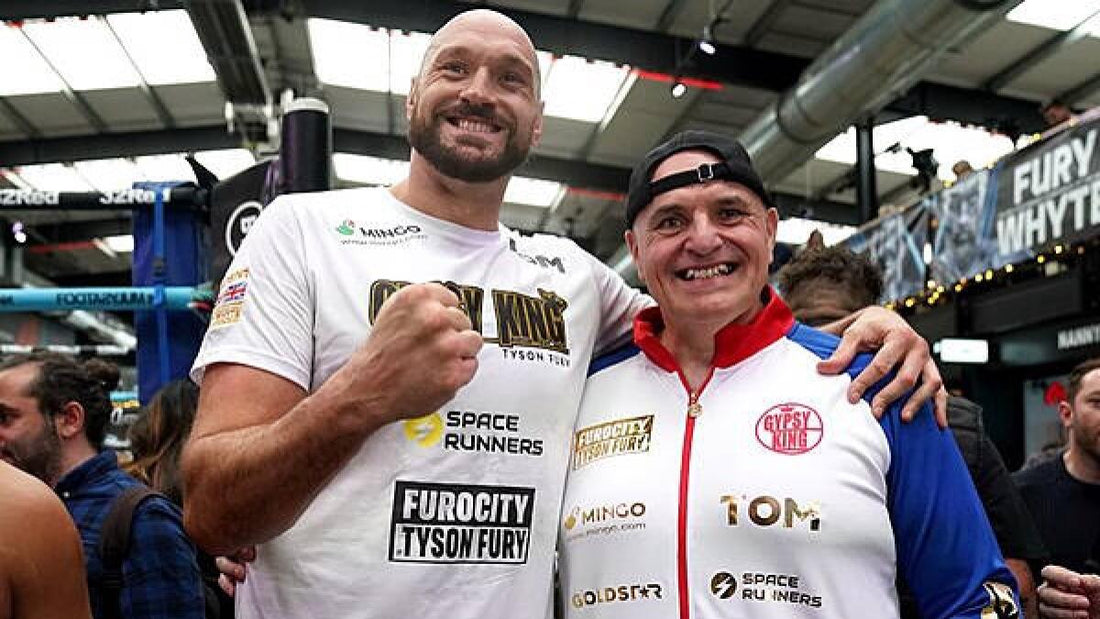 John Fury with Tyson Fury in 2026