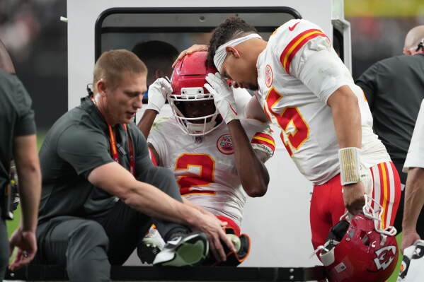 Patrick Mahomes in Kansas City Chiefs uniform