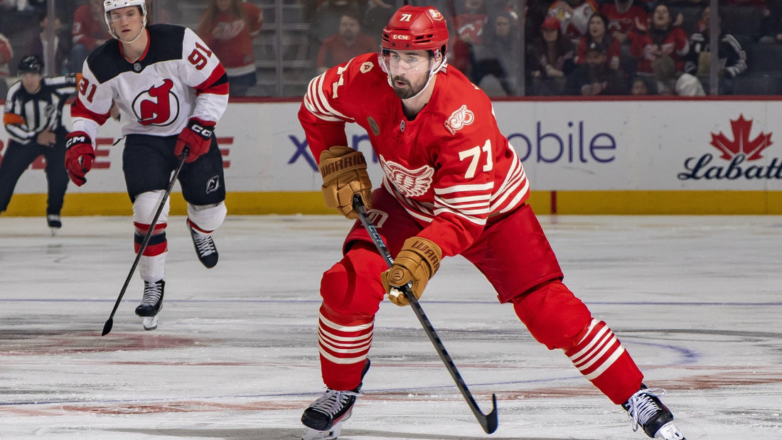 Dylan Larkin with the Detroit Red Wings in 2026