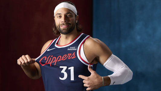 Max Strus in the current Los Angeles Clippers uniform