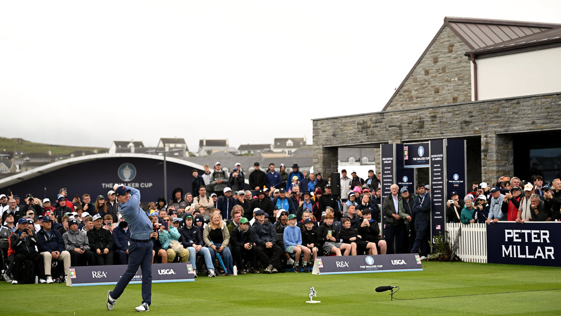 Great Britain and Ireland player competing at the 2026 Walker Cup at Lahinch