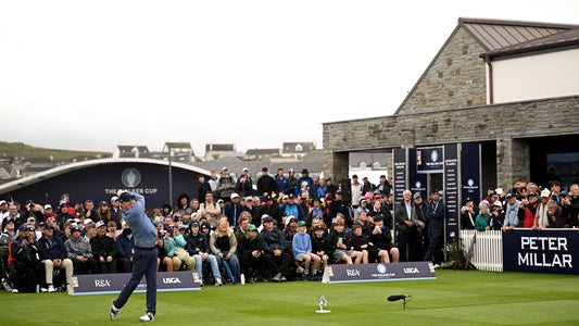 Great Britain and Ireland player competing at the 2026 Walker Cup at Lahinch