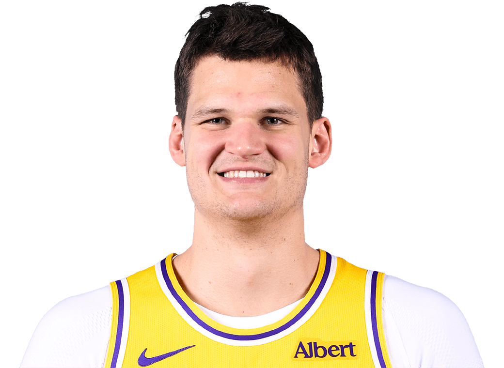 Walker Kessler wearing the Los Angeles Lakers yellow uniform in 2026