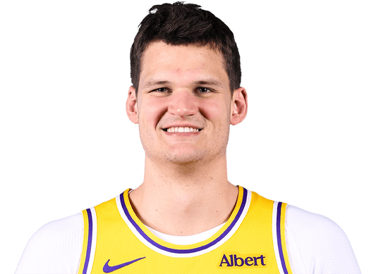 Walker Kessler wearing the Los Angeles Lakers yellow uniform in 2026