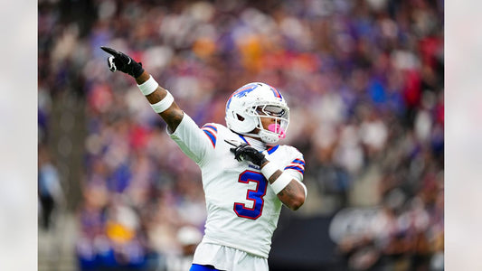 Buffalo Bills players during their October 18, 2026 game against Las Vegas Raiders