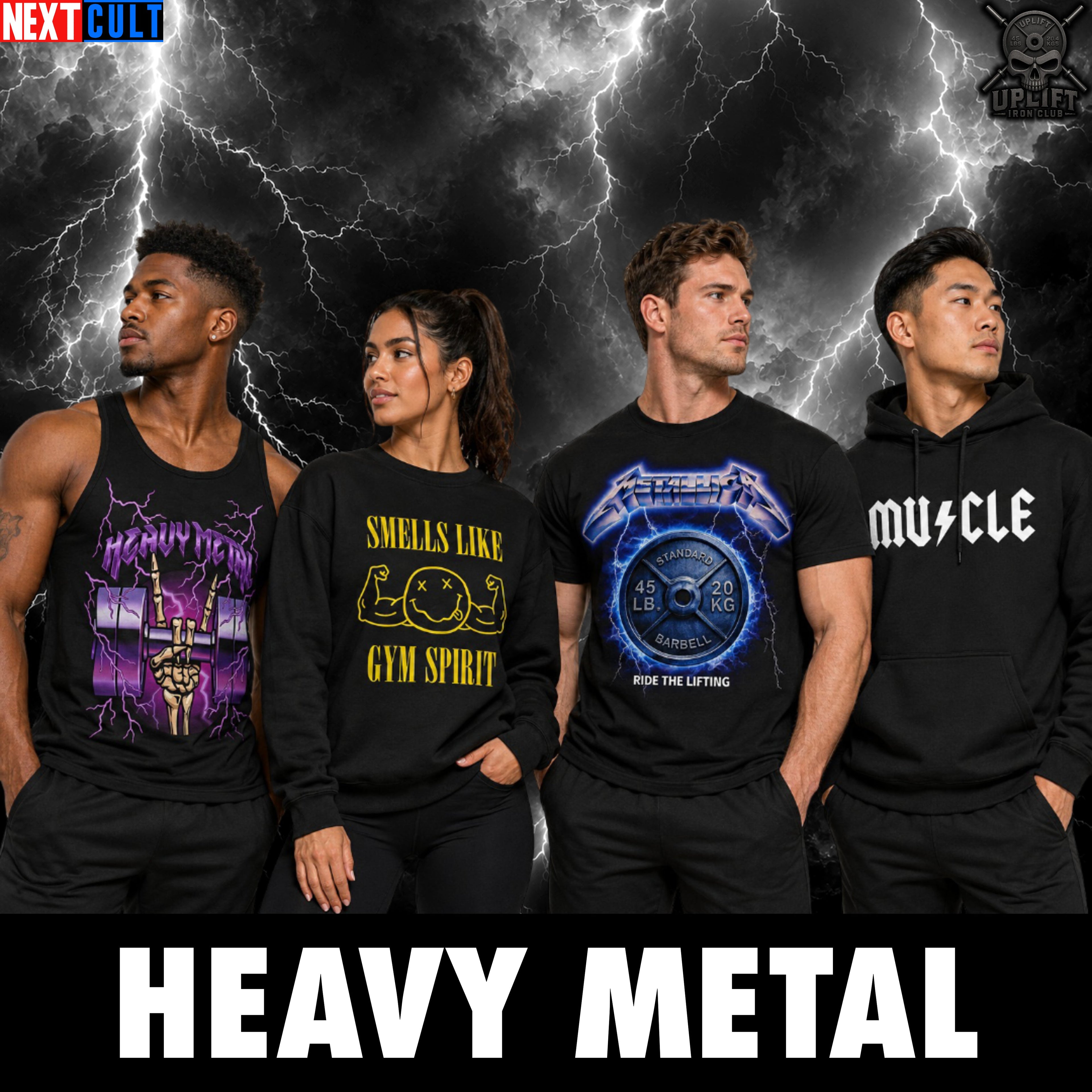 Funny Rock Music Gym Shirts & Heavy Metal Pump Covers – Meme Tees