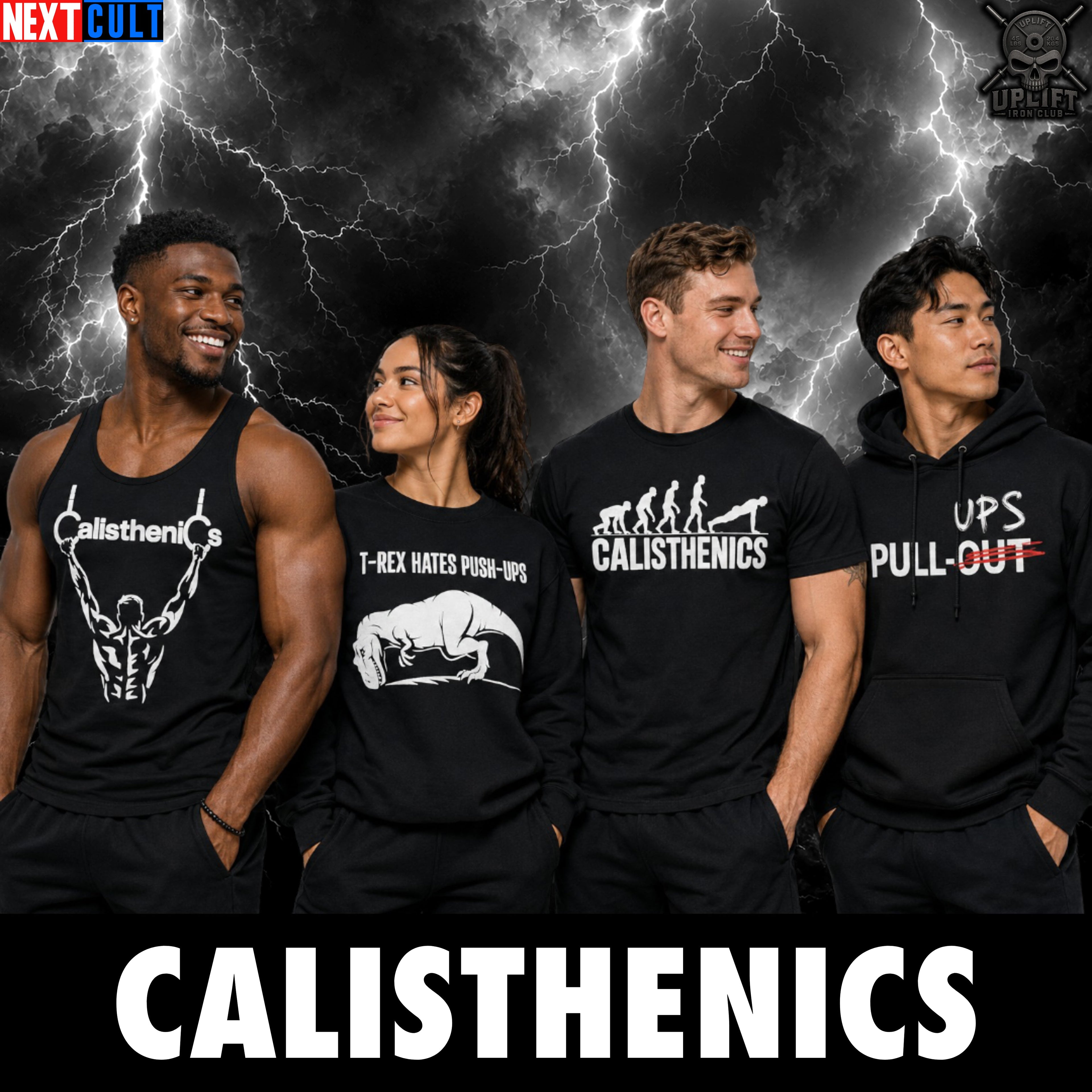 Funny Calisthenics Shirts & Tees – Pump Covers for Pushups & Pullups