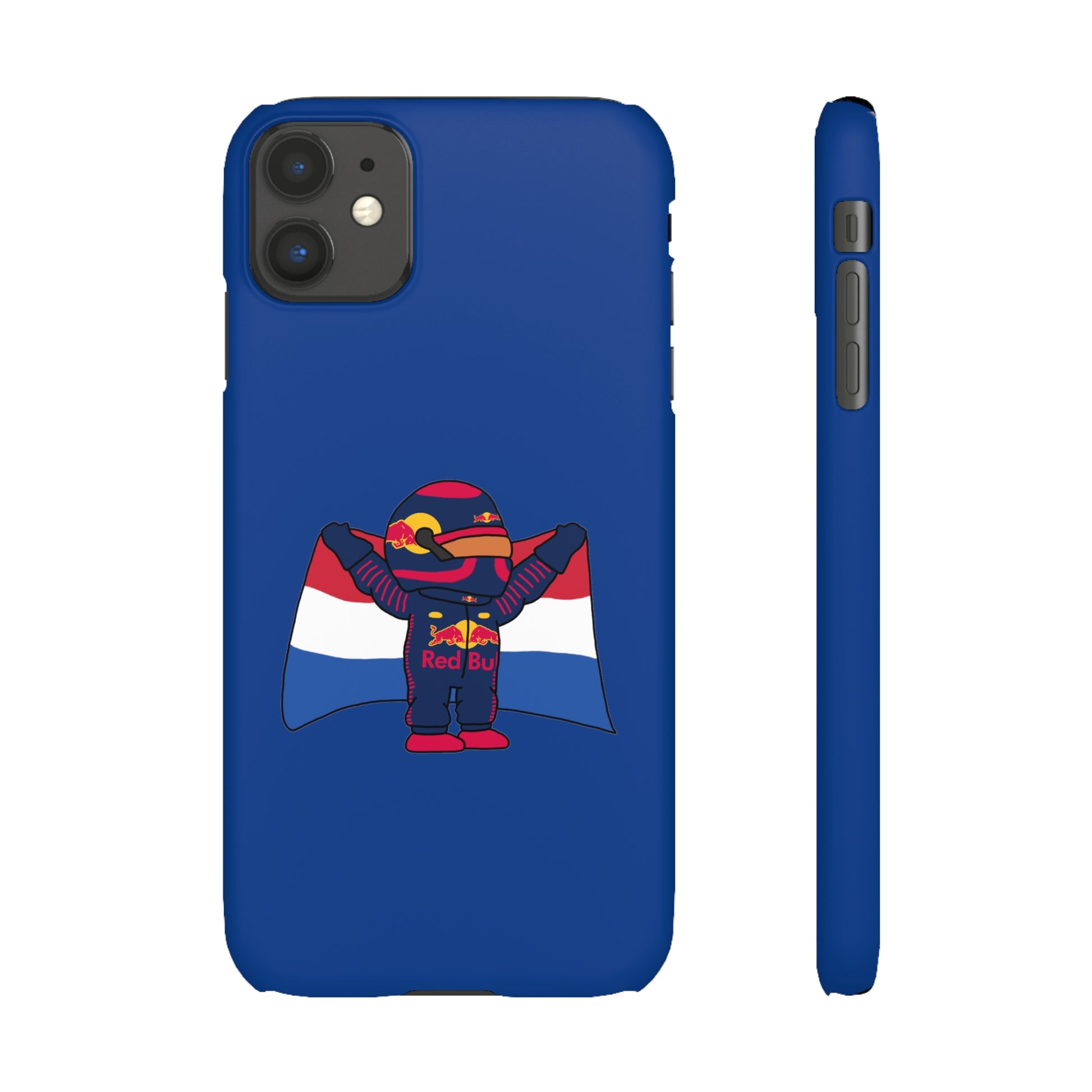 NeVerStappen Red Bull Formula 1 F1 Max Verstappen Snap Case iPhone 11 Matte Mobile Phone Cases F1 Max Verstappen Red Bull Printify