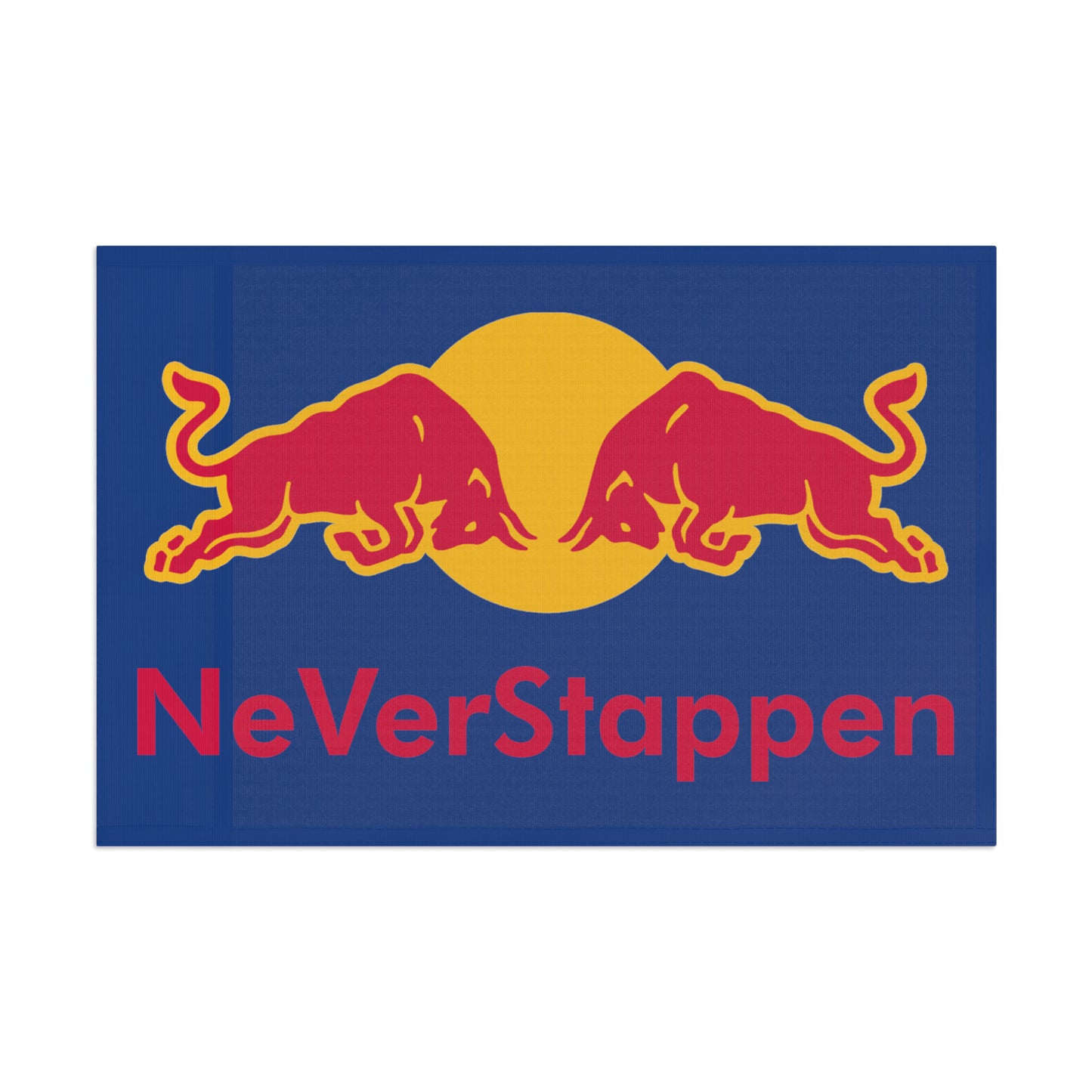 NeVerStappen Red Bull Formula 1 F1 Max Verstappen Flag Flags F1 Max Verstappen Red Bull Printify