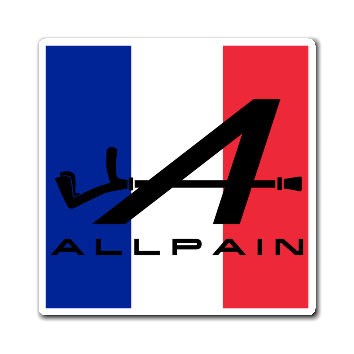 Allpain Alpine F1 Formula 1 Pierre Gasly Esteban Ocon Magnet Next Cult Brand Alpine, F1