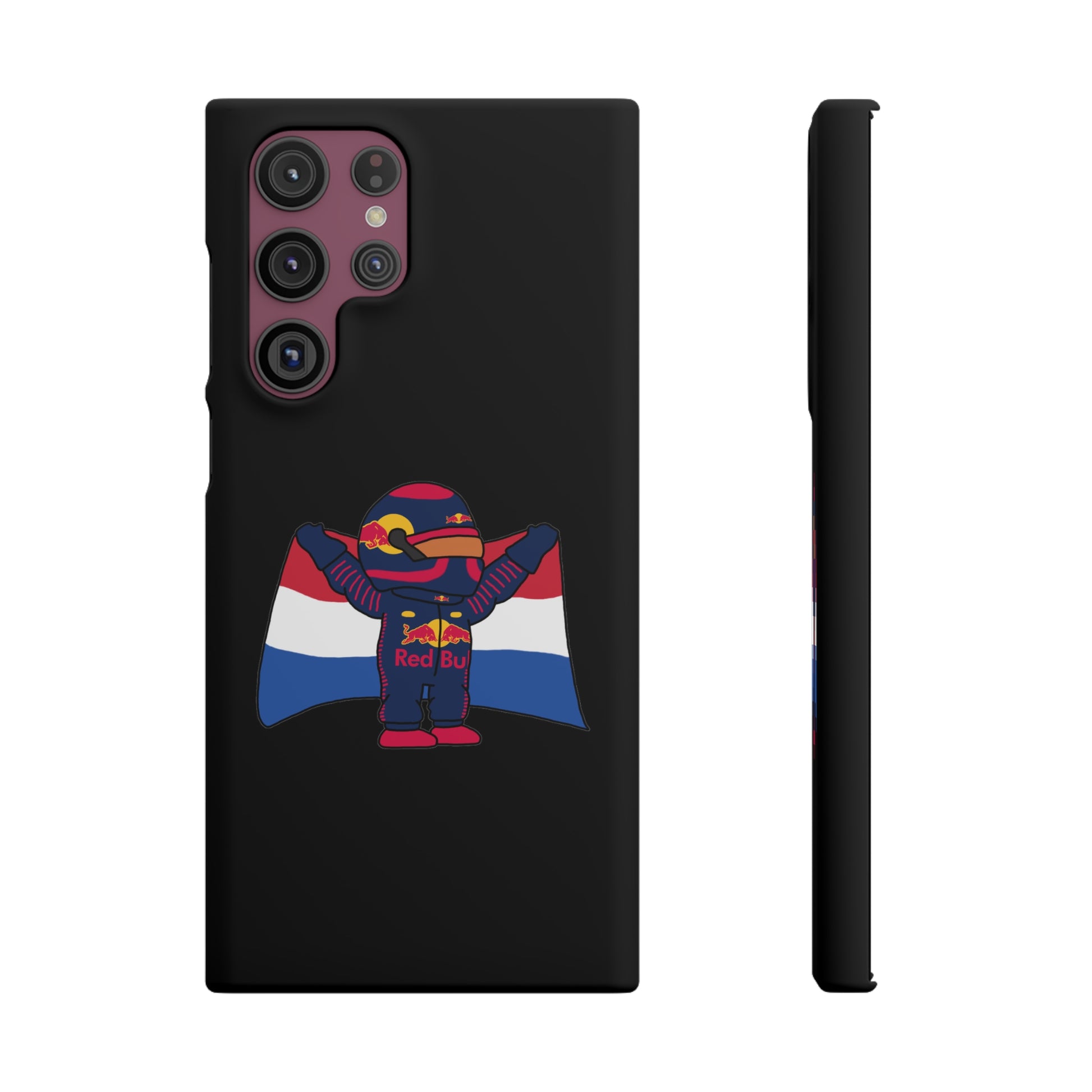 NeVerStappen Red Bull Formula 1 F1 Max Verstappen Snap Case Samsung Galaxy S22 Ultra Matte Mobile Phone Cases F1 Max Verstappen Red Bull Printify