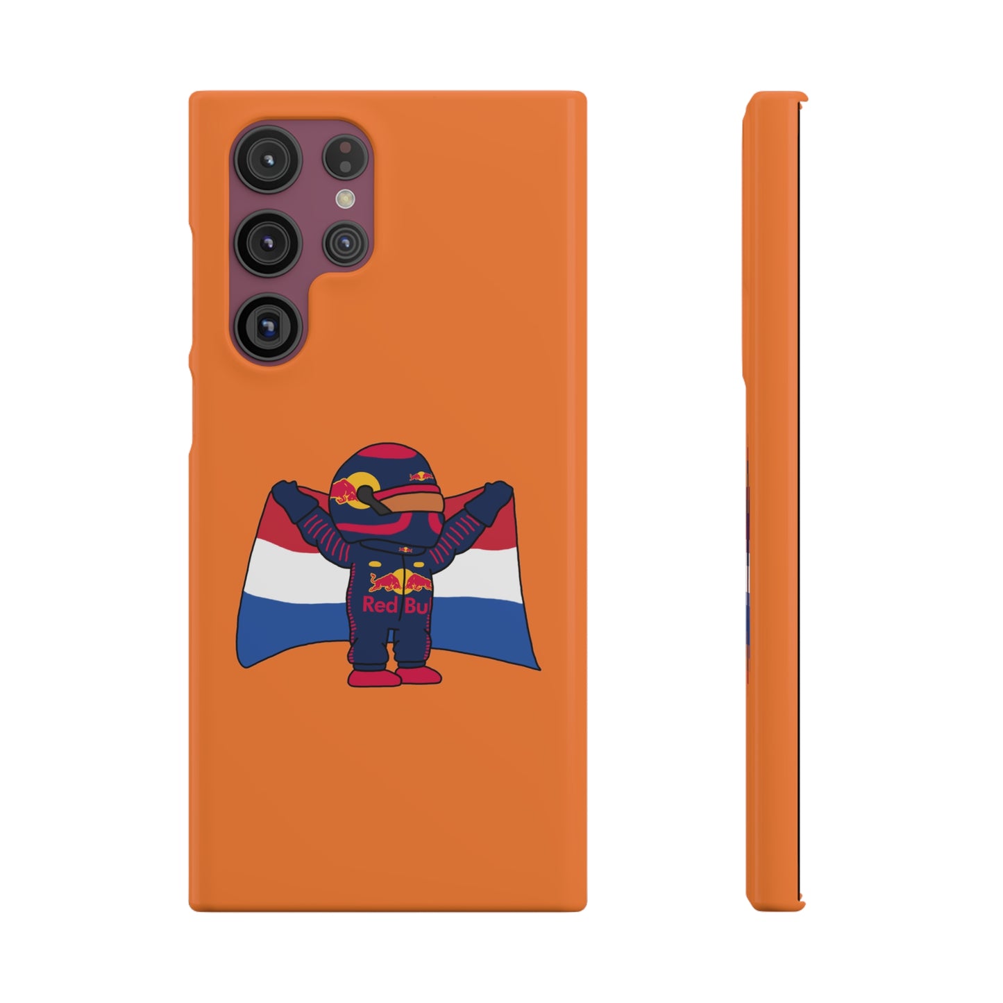 NeVerStappen Red Bull Formula 1 F1 Max Verstappen Snap Case Samsung Galaxy S22 Ultra Glossy Mobile Phone Cases F1 Max Verstappen Red Bull Printify