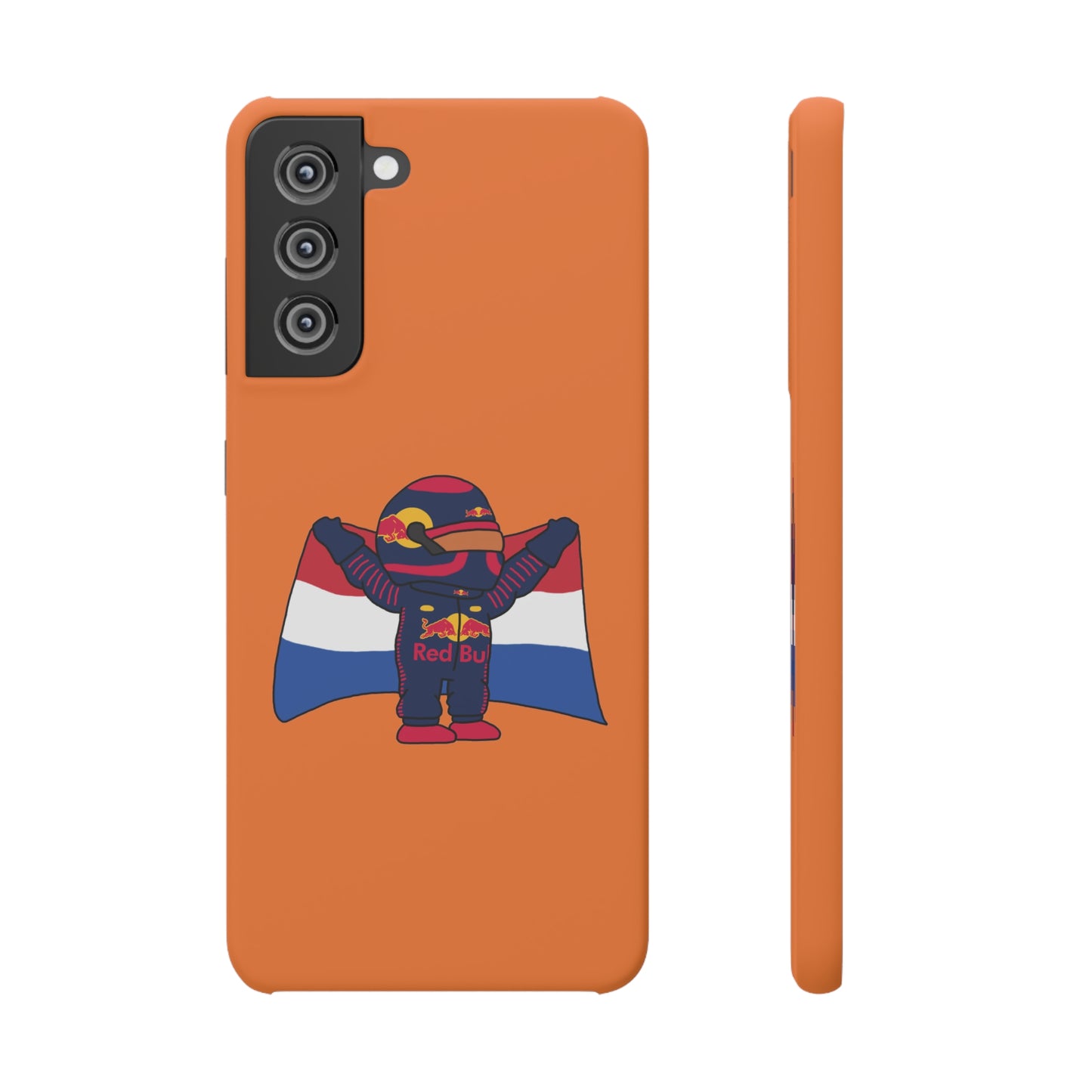 NeVerStappen Red Bull Formula 1 F1 Max Verstappen Snap Case Samsung Galaxy S21 FE Matte Mobile Phone Cases F1 Max Verstappen Red Bull Printify