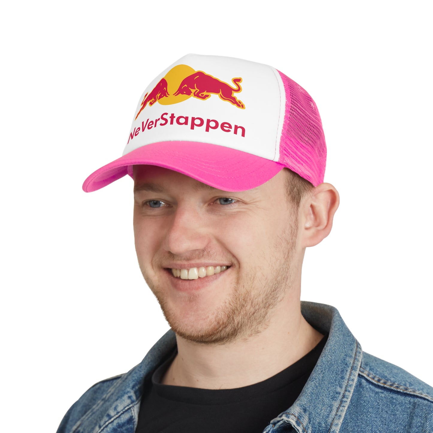 NeVerStappen Red Bull Formula 1 F1 Max Verstappen Mesh Cap Next Cult Brand F1, Max Verstappen, Red Bull