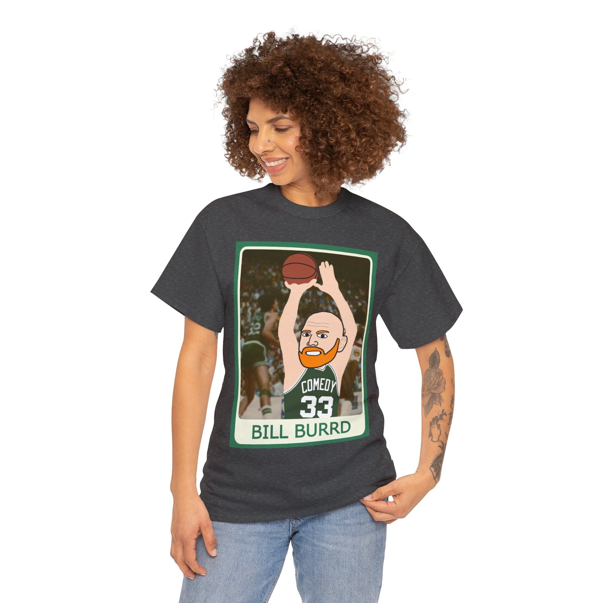 Bill Burr T-shirt Boston Celtics Tshirt Larry Bird Shirt Monday Morning Podcast Merch Podcast Gift Celtics Fan Gift Basketball Fan Gift T-shirts Basketball Bill Burr Boston Celtics Monday Morning Podcast NBA Podcasts Stand-up Comedy Printify