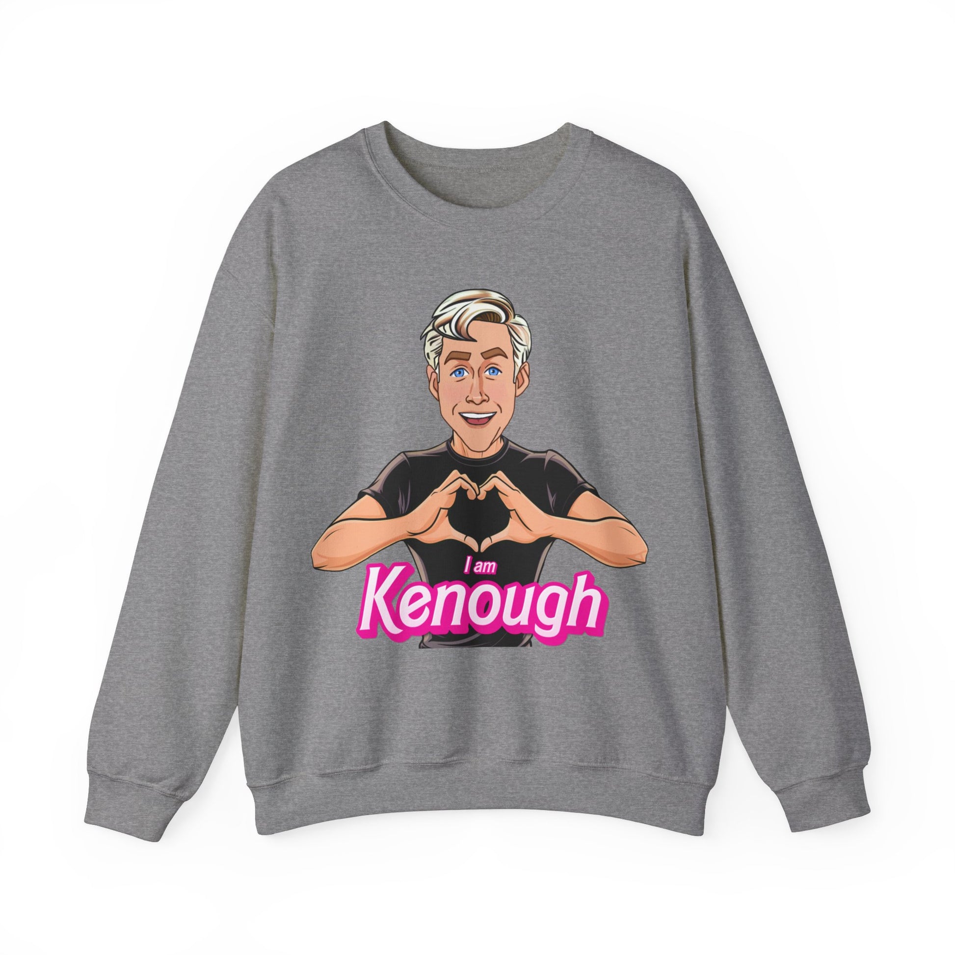 I am Kenough Ryan Gosling Ken Barbie Movie Unisex Heavy Blend Crewneck Sweatshirt Next Cult Brand