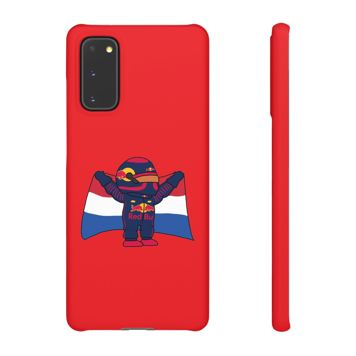 NeVerStappen Red Bull Formula 1 F1 Max Verstappen Snap Case Samsung Galaxy S20 Matte Mobile Phone Cases F1 Max Verstappen Red Bull Printify