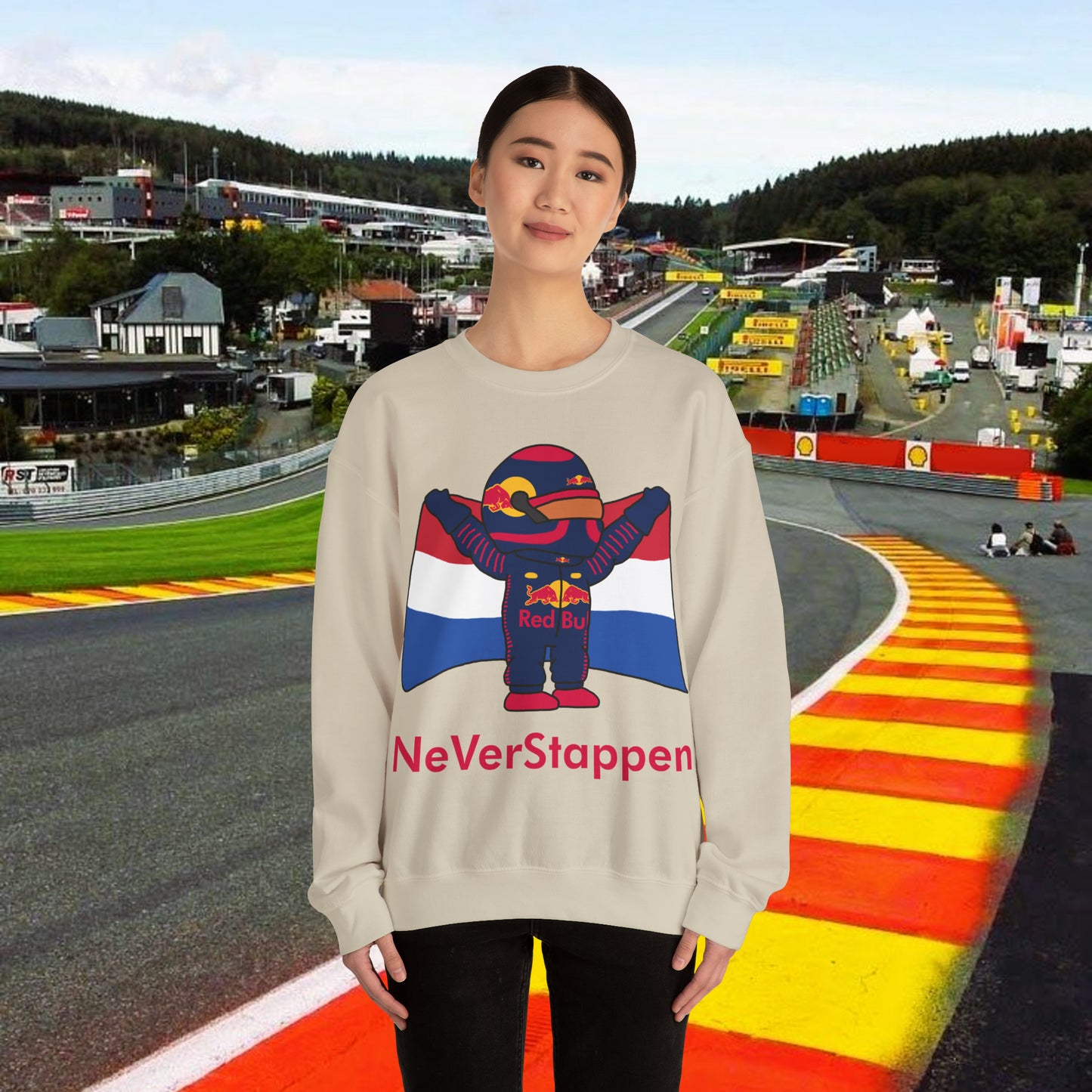 Max Verstappen Jumper Verstappen Sweatshirt Red Bull Sweater F1 Jumper Formula 1 Sweatshirt F1 Gift Formula 1 Gift Red Bull Fan Gift Racing Sand Sweatshirts F1 Max Verstappen Red Bull Printify