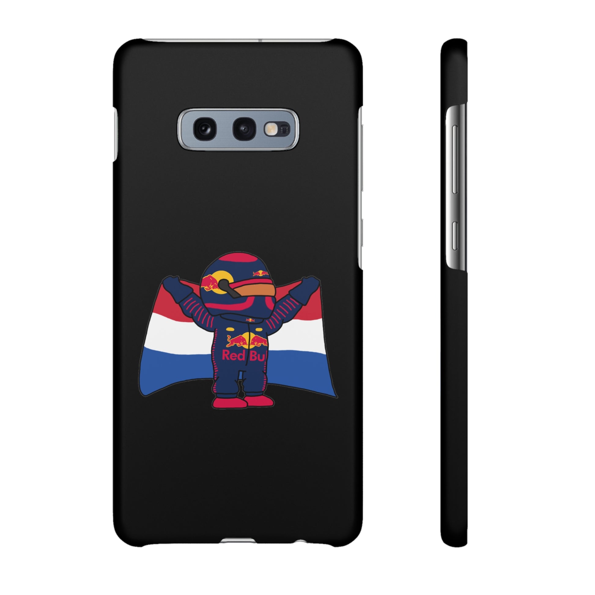 NeVerStappen Red Bull Formula 1 F1 Max Verstappen Snap Case Samsung Galaxy S10E Matte Mobile Phone Cases F1 Max Verstappen Red Bull Printify