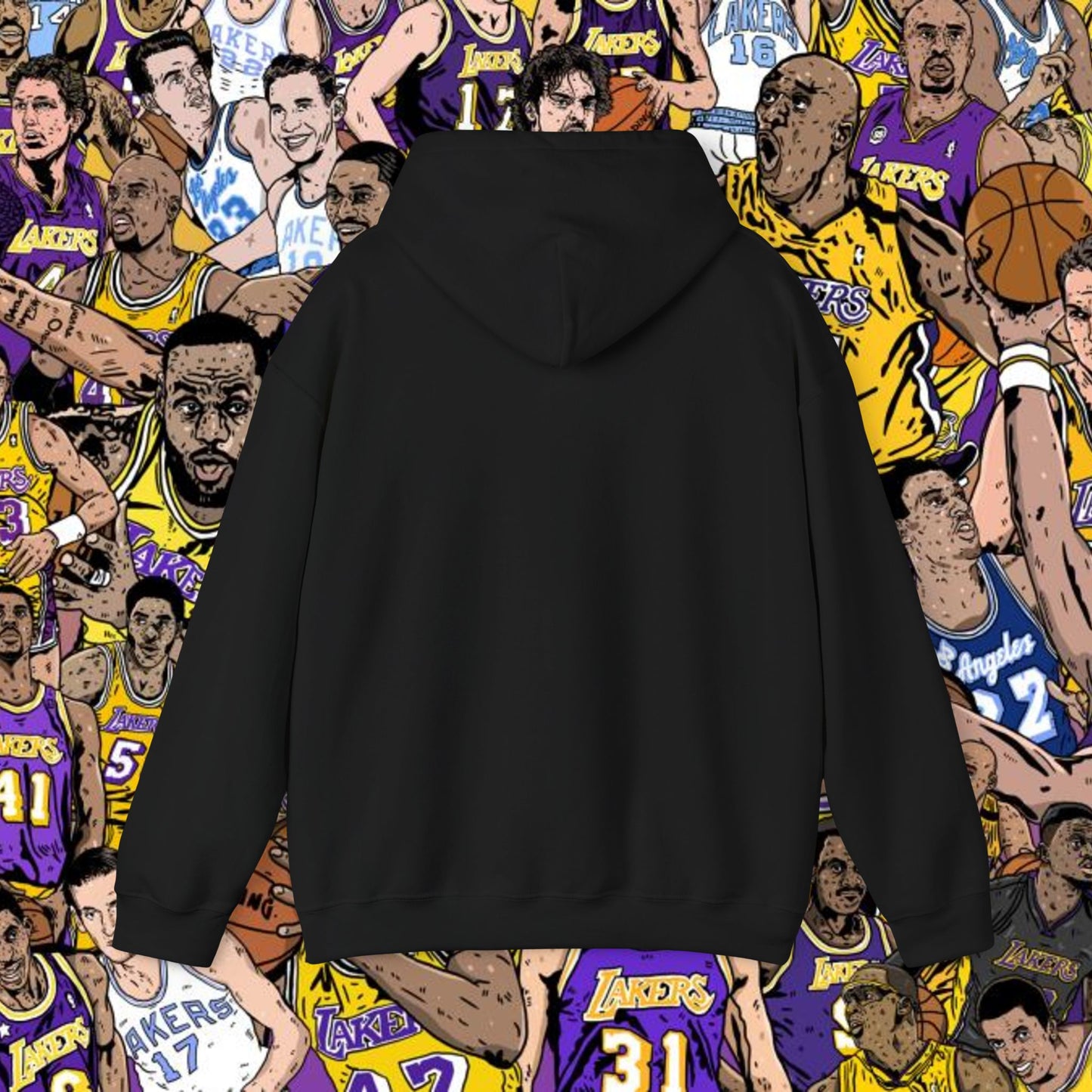 Luka Doncic G.O.A.T. Hoodie - Funny Basketball Meme Sweatshirt - Greatest of All Time Pullover for Basketball Fans - Perfect Gift for Luka Fans Hoodies Basketball G.O.A.T. Los Angeles Lakers Luka Doncic NBA Printify