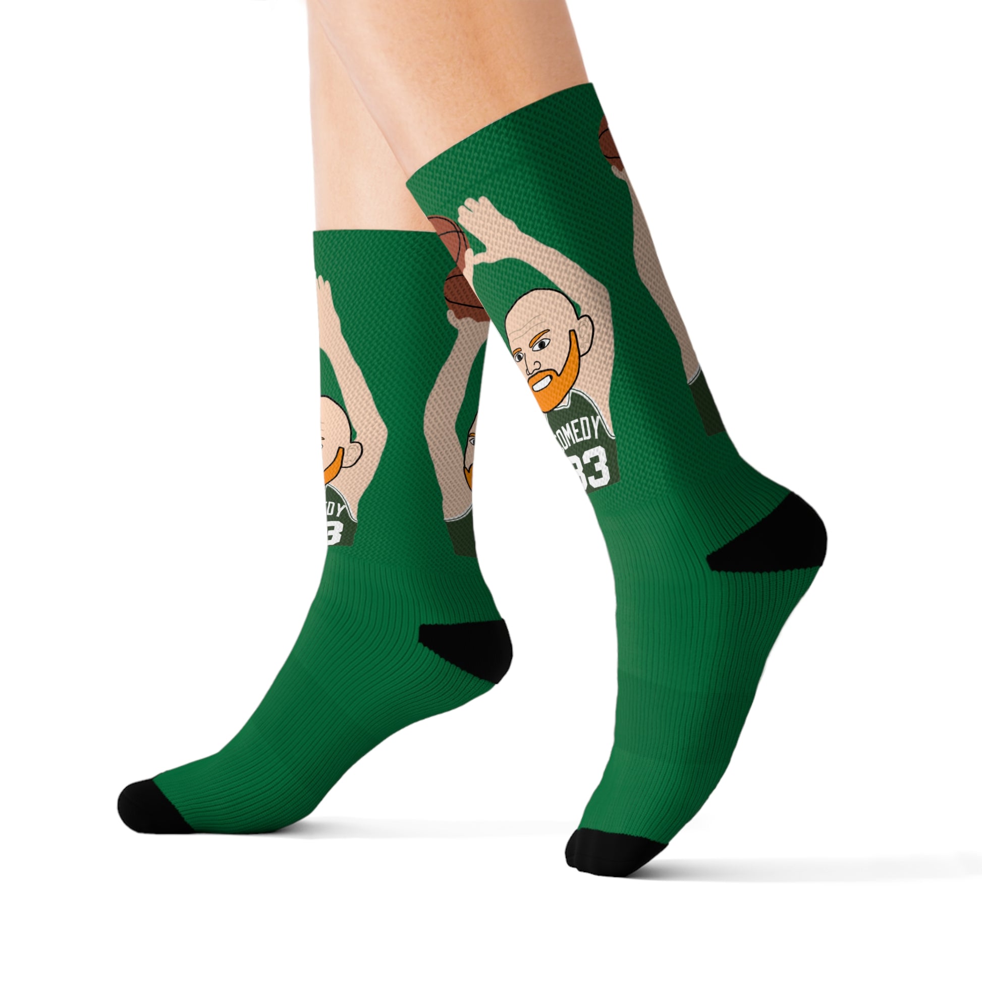 Bill Burrd Boston Celtics Larry Bird Bill Burr Socks Socks Basketball Bill Burr Boston Celtics Monday Morning Podcast NBA Podcasts Stand-up Comedy Printify