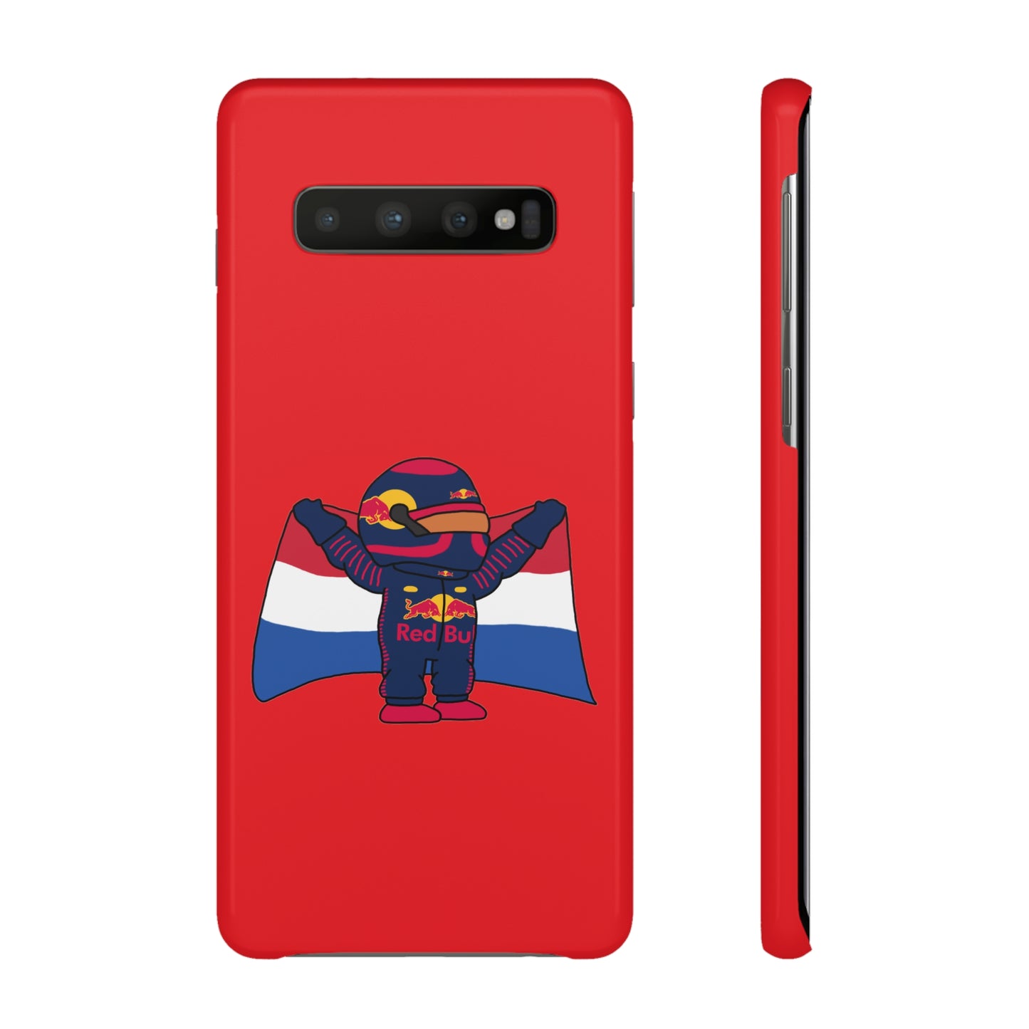 NeVerStappen Red Bull Formula 1 F1 Max Verstappen Snap Case Samsung Galaxy S10 Glossy Mobile Phone Cases F1 Max Verstappen Red Bull Printify