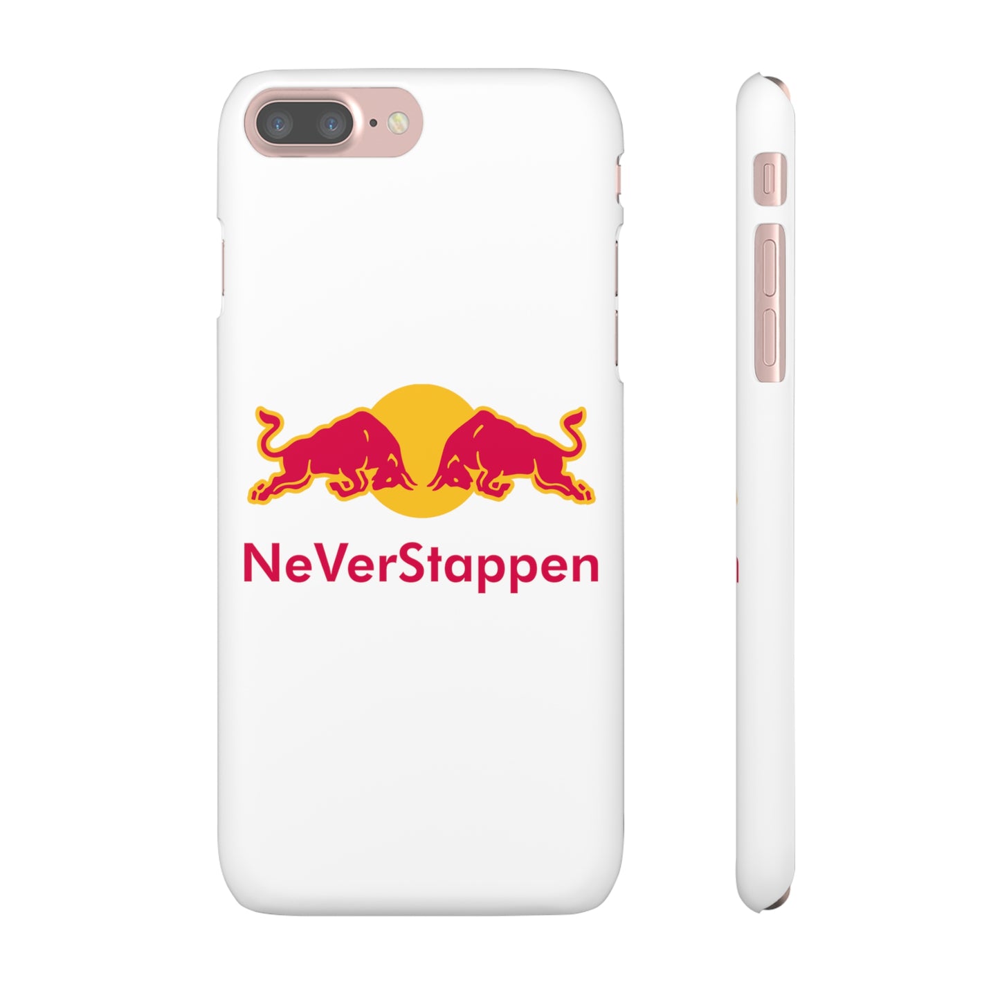 NeVerStappen Red Bull Formula 1 F1 Max Verstappen Snap Case iPhone 7 Plus Matte Mobile Phone Cases F1 Max Verstappen Red Bull Printify