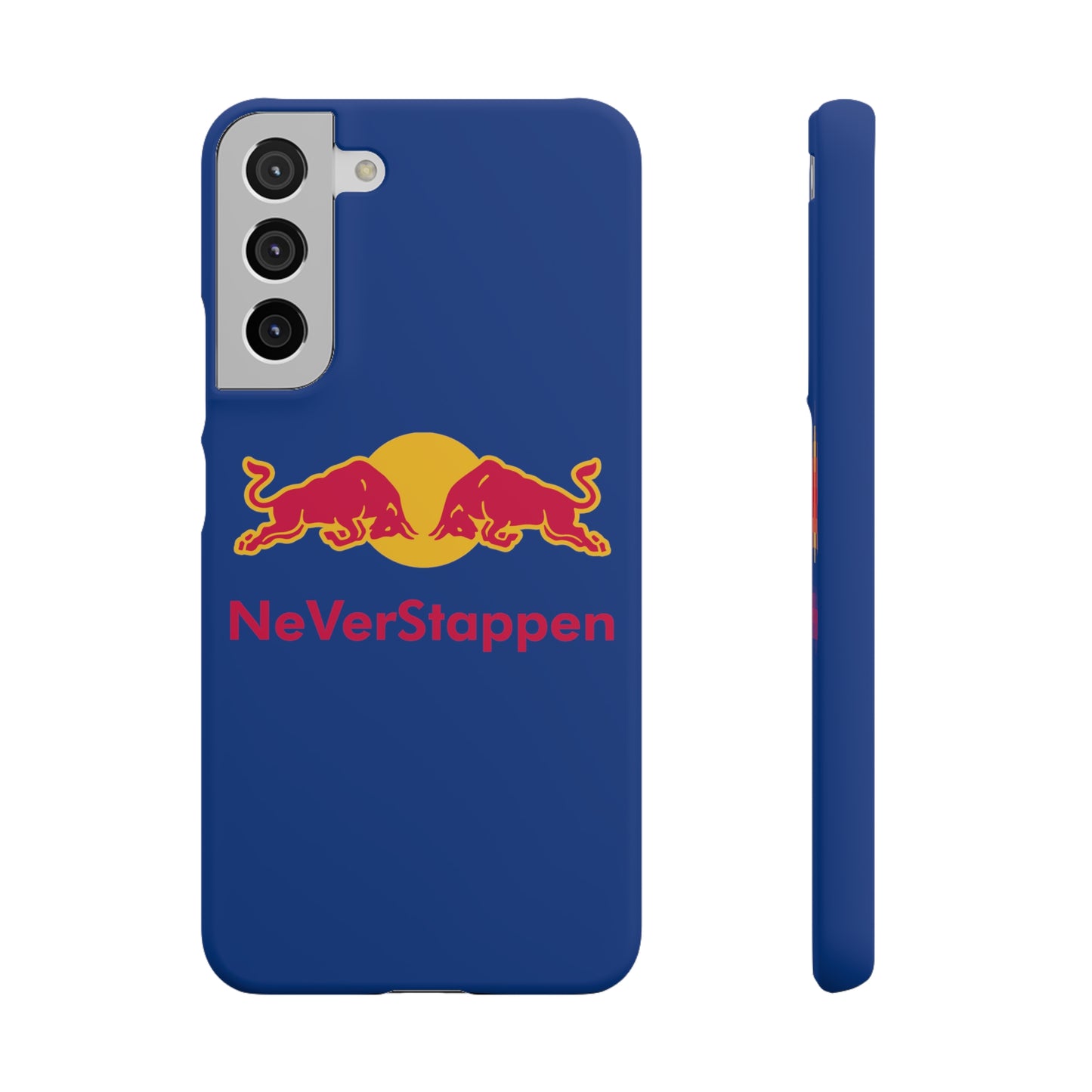 NeVerStappen Red Bull Formula 1 F1 Max Verstappen Snap Case Samsung Galaxy S22 Plus Matte Mobile Phone Cases F1 Max Verstappen Red Bull Printify